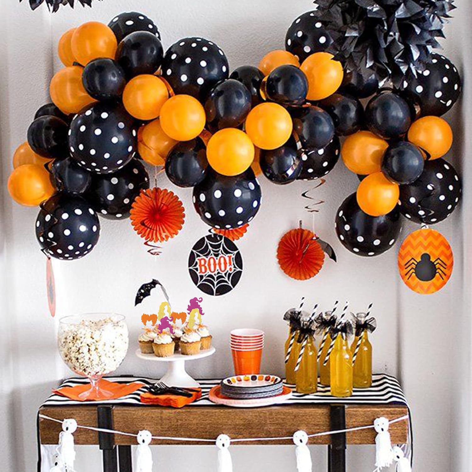 36 PCS Halloween Hocus Pocus Cupcake Toppers