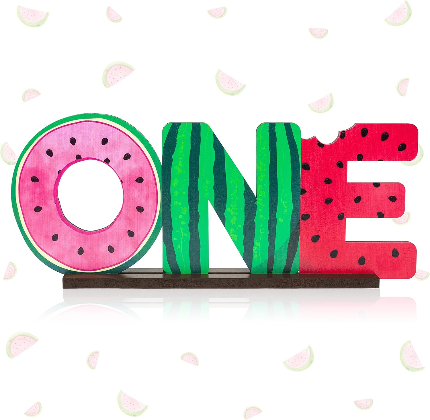 OSNIE Watermelon Letter Table Topper