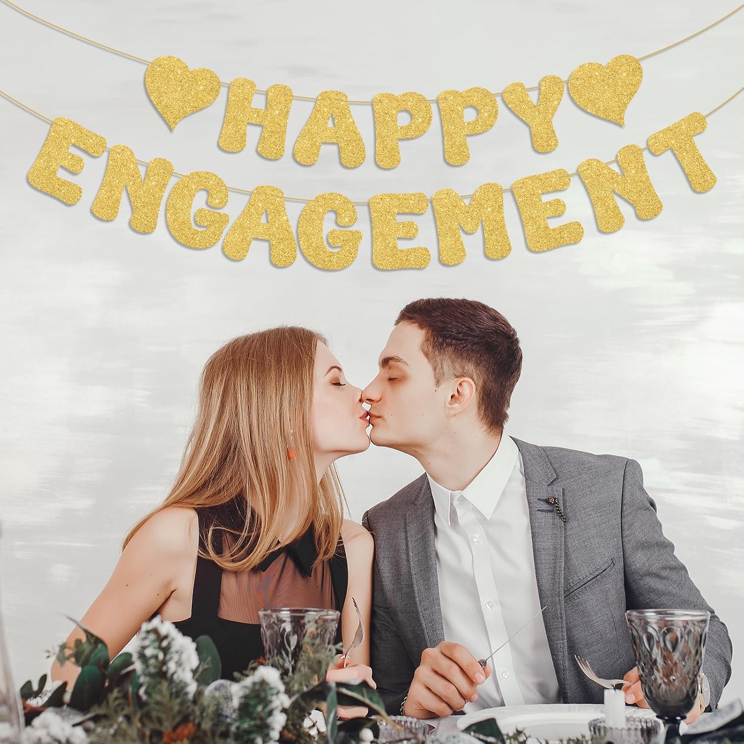 Adecortalk Glitter Happy Engagement Banner