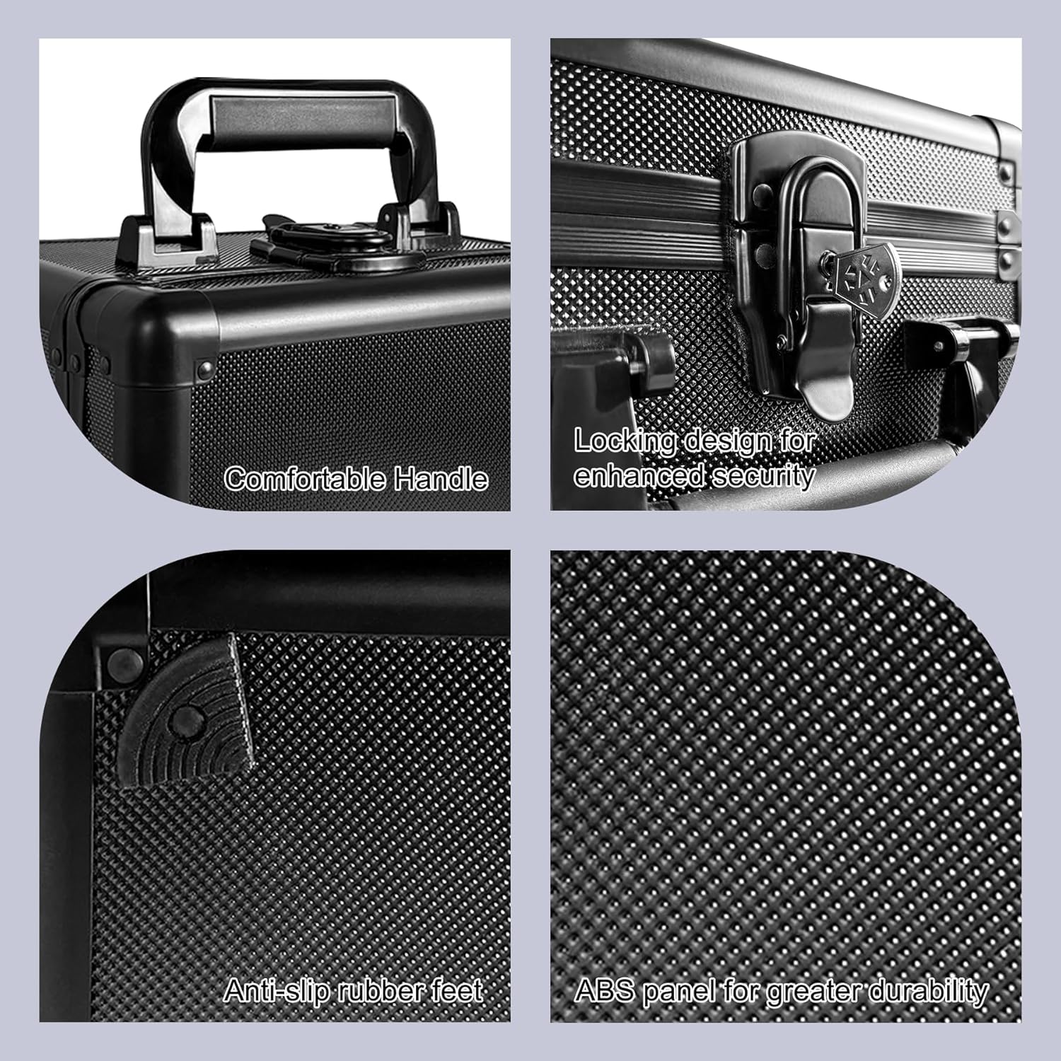 Aluminum Alloy Graded Card Storage Box with Silver Finish