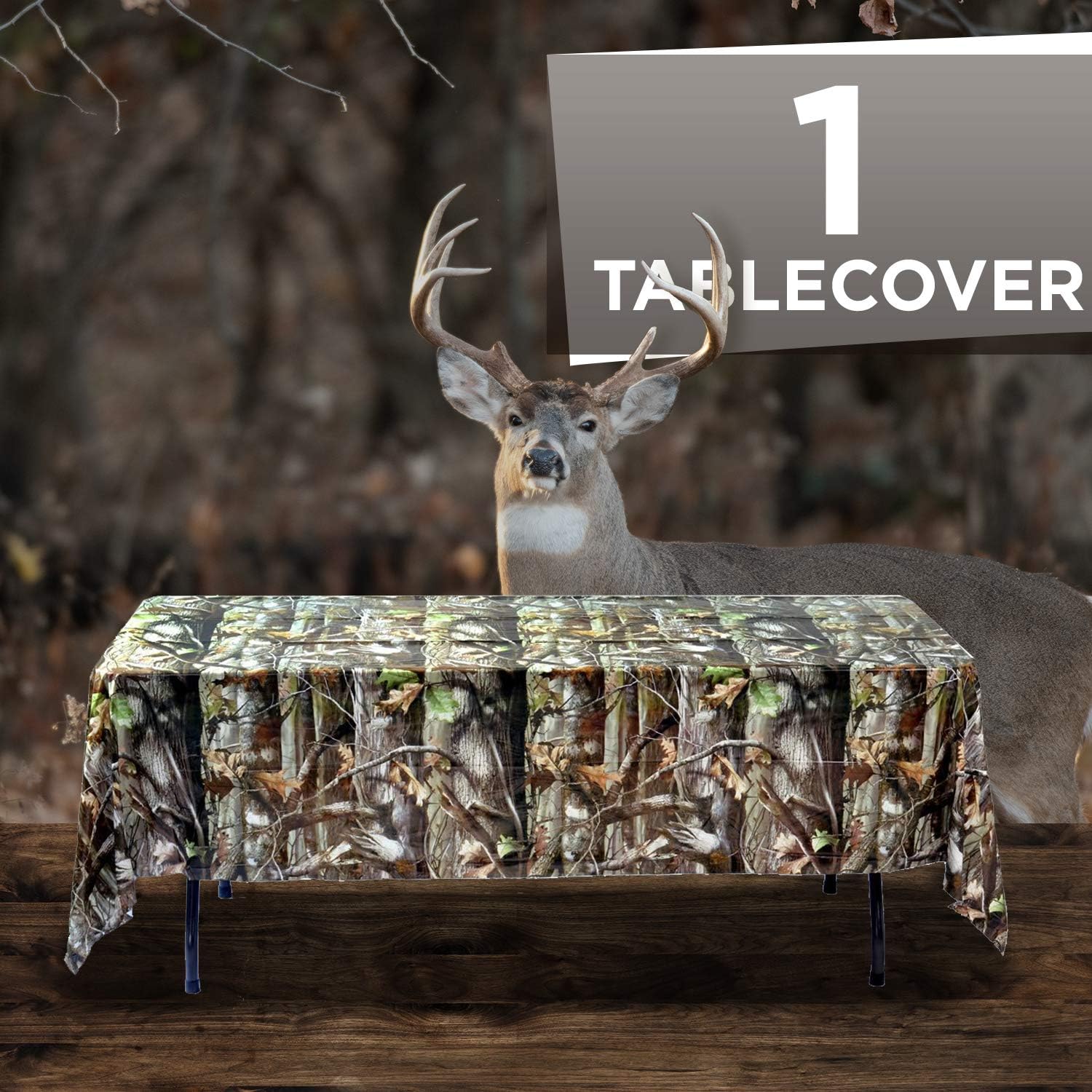Havercamp Next Camo Party Tablecover 1 Count