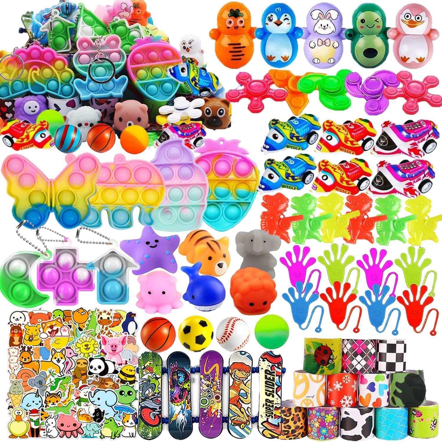 117 Pack Party Favors Toy Assortment for Kids