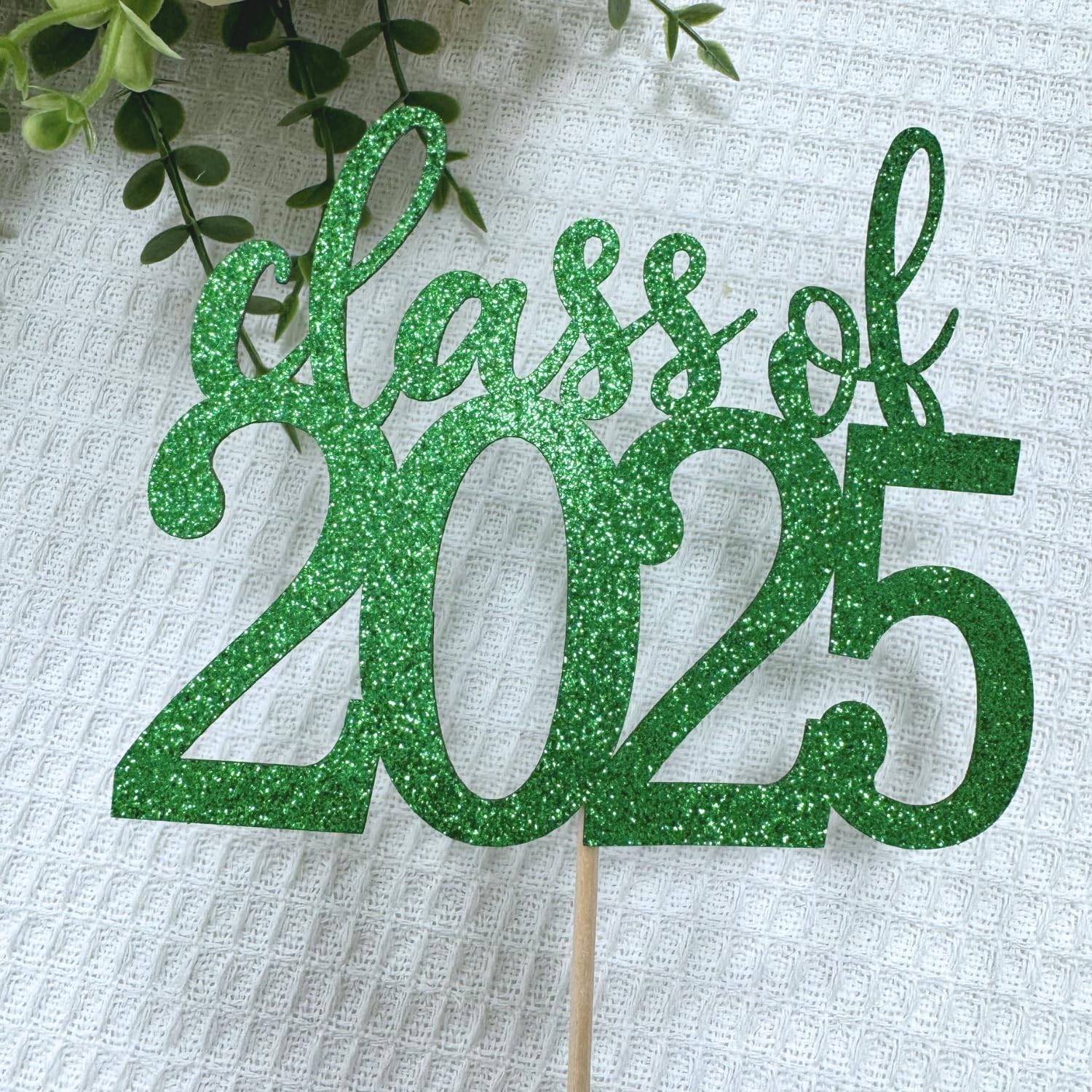 ALISSAR 12 Pack Double Sided 2025 Graduation Centerpiece Sticks