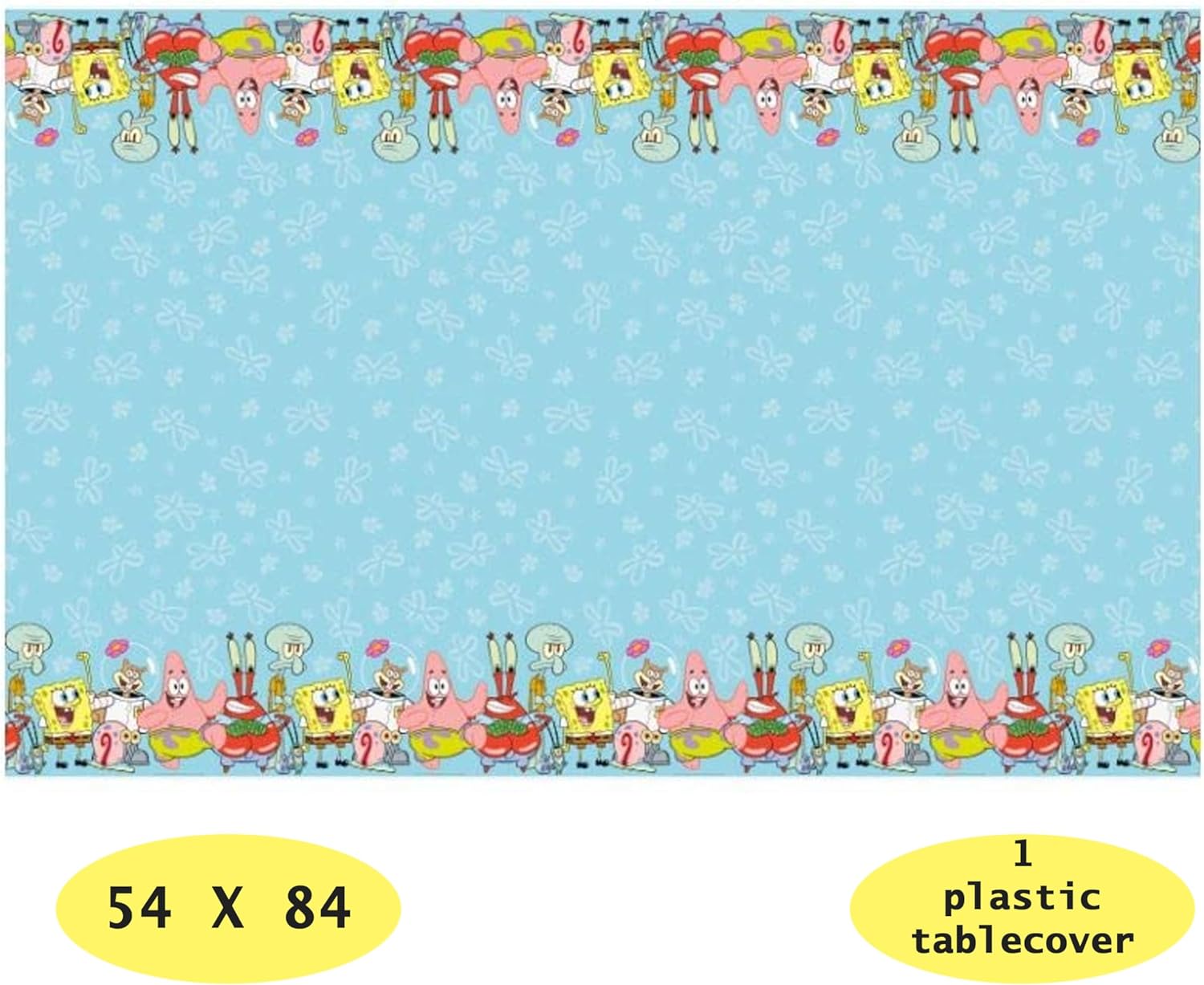 LLILYKAI SpongeBob Party Supplies Pack