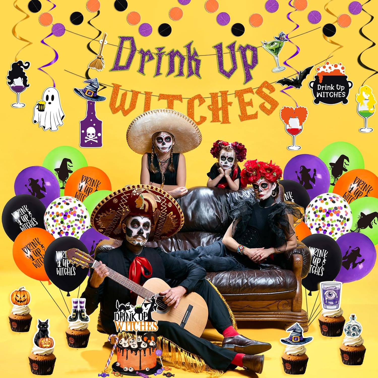 Crenics Halloween Party Decorations Set