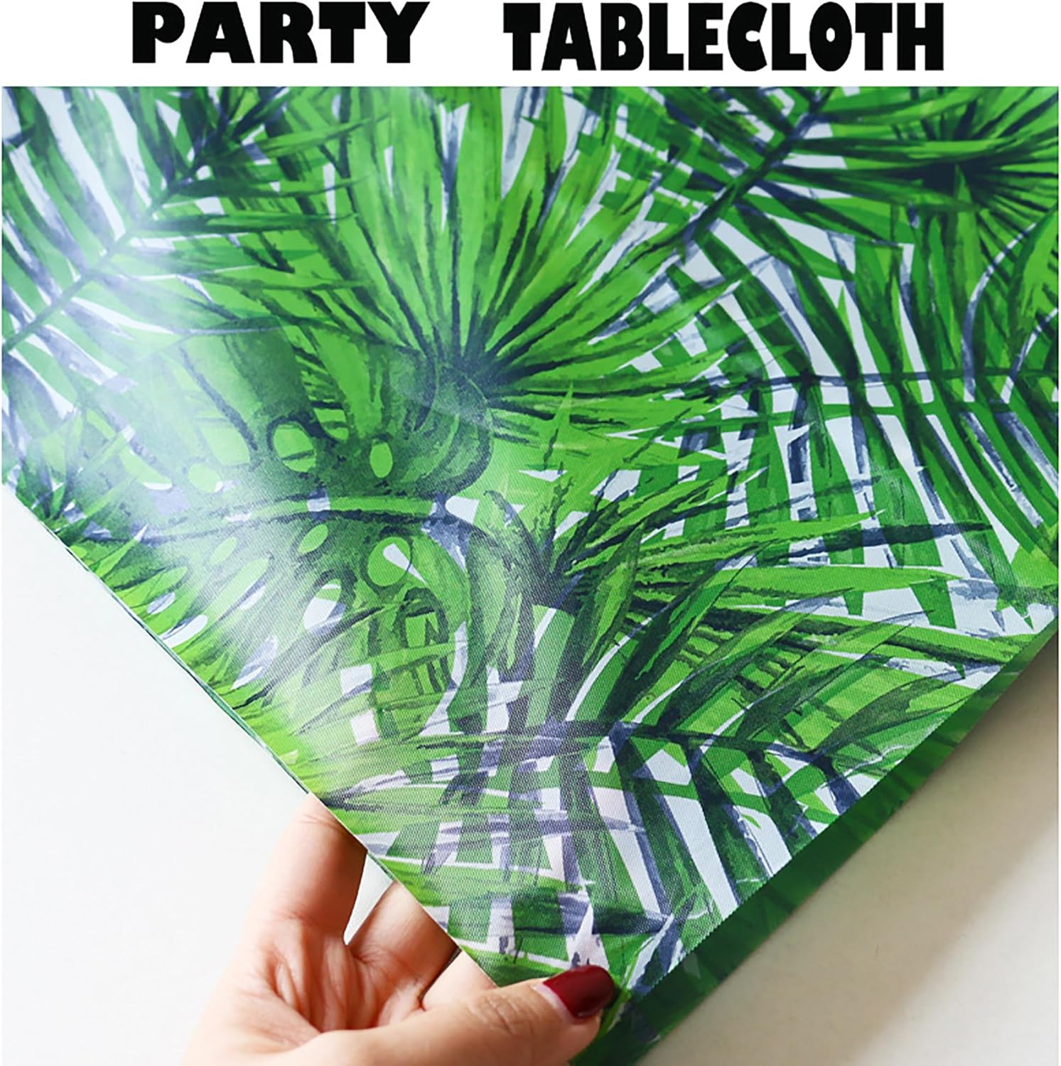 PHOGARY Jungle Tablecloth 2pcs 54 x 108 Inch