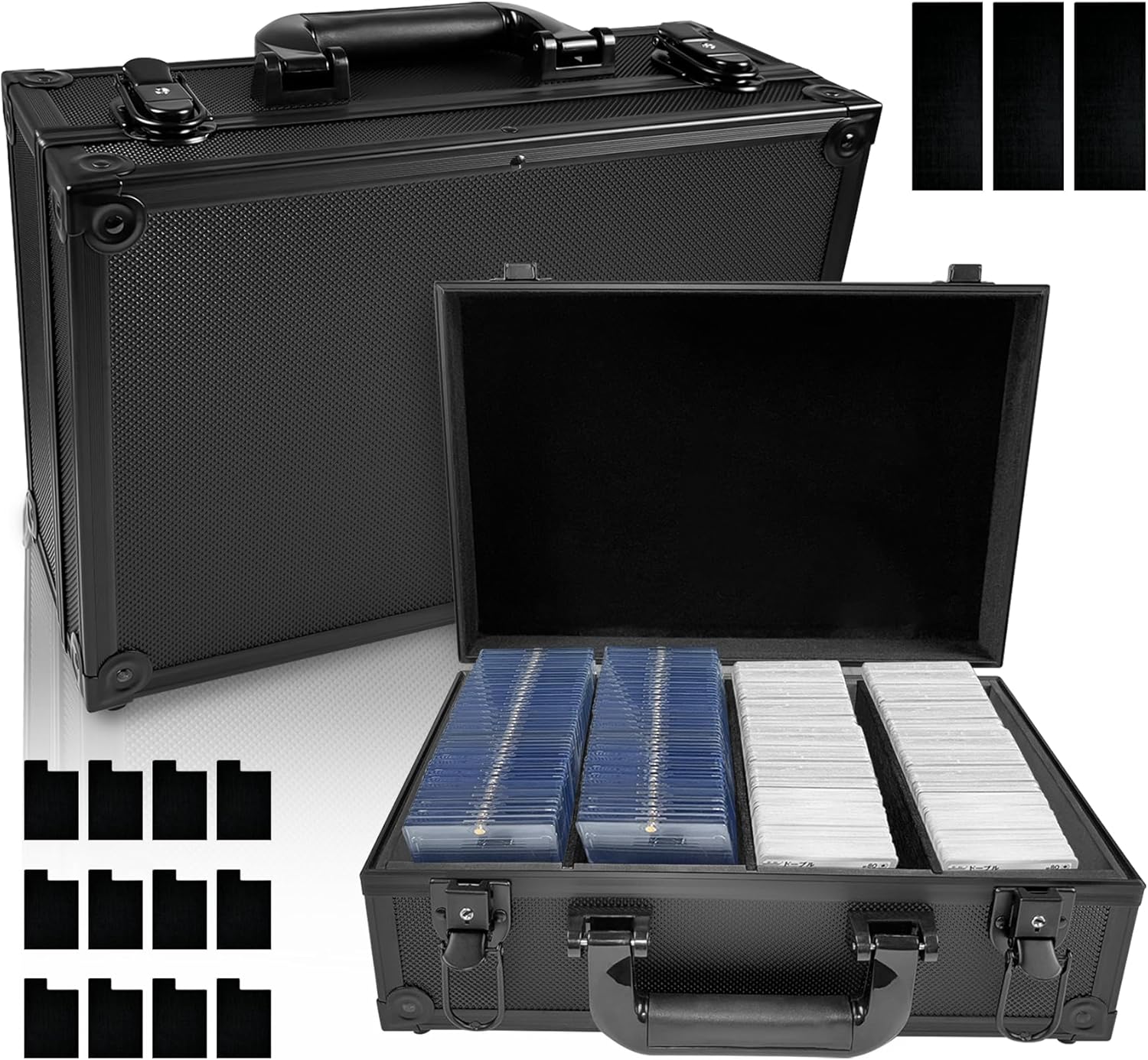 Large Capacity Top Loader Storage Box for 2500 Sports Cards